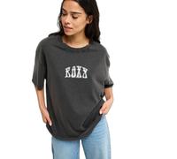 Roxy T-shirt Talloversize effet délavé – gris/olive/violet/noir – Taille L