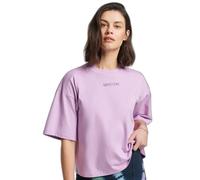 Superdry Code Tech Os Boxy Short Sleeve T-shirt Violet L Femme