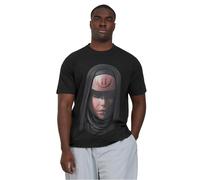 T-shirt oversize Forgotten Faces Bad Madonna Heavy Noir M