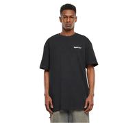 T-shirt oversize Forgotten Faces Butterfly Flowers Noir XS
