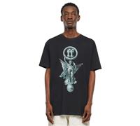T-shirt oversize Forgotten Faces Rueling The World Noir S