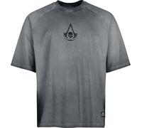 T-Shirt Oversize Gaming de Assassin's Creed - Black Flag Resynced - Jackdaw - S à XXL - pour Homme - noir M