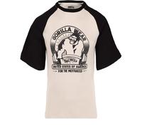 T-shirt Oversize Gorilla Wear Logan Beige S