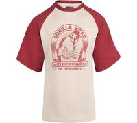 T-shirt Oversize Gorilla Wear Logan Beige S