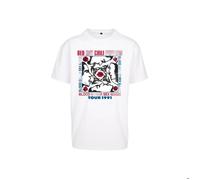 Mister Tee Red Hot Chilli Peppers Oversize Short Sleeve T-shirt Blanc 5XL Homme