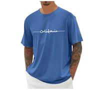 T-Shirt Oversize Homme décontracté Urbain à col Rond Manches Courtes vêtement Confortable Mode Streetwear Essentiel Quotidien