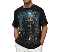 T Shirt Oversize Homme - T-Shirt Homme Décontracté à Manches Courtes avec Imprimé Graphique pour Un Usage Quotidien Confortable et Style Moderne