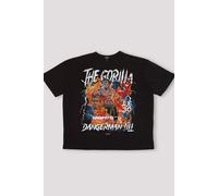 T-shirt oversize imprimé à imprimé Darren Tall homme - noir - L, noir