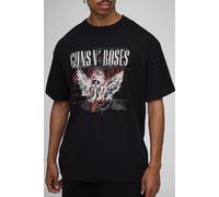T-shirt oversize imprimé à imprimé Guns N Roses homme - noir - M, noir