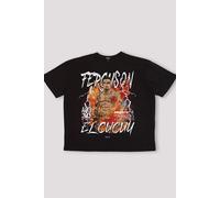 T-shirt oversize imprimé à imprimé Tony Ferguson homme - noir - M, noir