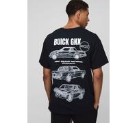 T-shirt oversize imprimé Buick Regal homme - noir - XS, noir