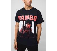 T-shirt oversize imprimé Rambo homme - noir - XS, noir