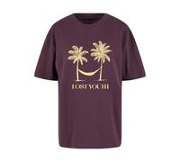 T-shirt oversize Lost Youth Right Direction Violet M
