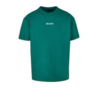 T-shirt oversize Merchcode Believe Front Heavy Vert M