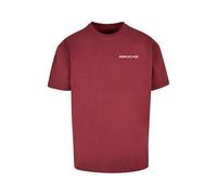 T-shirt oversize Merchcode Break The Rules Heavy Rouge XL