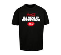 Mc Clothes Coca Cola Refreshed Oversize Short Sleeve T-shirt Noir M Homme