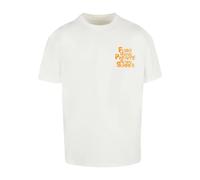 T-shirt oversize Merchcode Funky Pineapple Blanc 2XL
