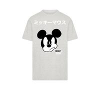 T-shirt oversize Merchcode Mickey Mouse Japanese Gris L