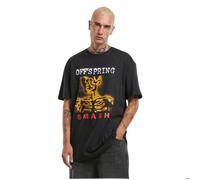 MERCHCODE Mc1028-offspring Smash Oversize Tee T-Shirt, Noir, XL Hommes