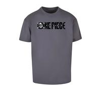 T-shirt oversize Merchcode One Piece Jolly Roger Logo Gris S