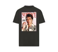 Merchcode Scarface Magazine Cover Oversized Short Sleeve T-shirt Noir L Homme