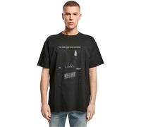Merchcode Star Wars Episode V Poster Heavy Oversize Short Sleeve T-shirt Noir XS Homme