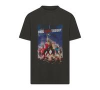 T-shirt oversize Merchcode The Big Bang Theory Poster Heavy Noir M