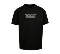T-shirt oversize Merchcode The Skateboard Magazin Noir S