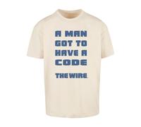 Merchcode T-shirt The Wire A Man Heavy Oversize Tee MC1045 S
