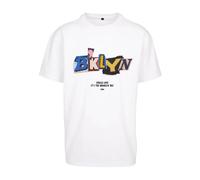 Mister Tee Brklyn Oversize Short Sleeve T-shirt Blanc L Homme