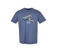T-shirt oversize Mister Tee CCTV Bleu M