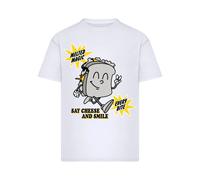 T-shirt oversize Mister Tee Cheese And Smile Blanc 2XL