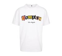 T-shirt oversize Mister Tee Compton L.A. Blanc 2XL