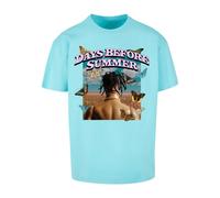 T-shirt oversize Mister Tee Days Before Summer Bleu M