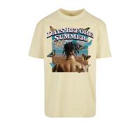 T-shirt oversize Mister Tee Days Before Summer Jaune S