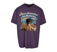 T-shirt oversize Mister Tee Days Before Summer Violet XS