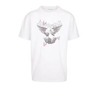 T-shirt oversize Mister Tee Doves Blanc S