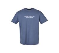 T-shirt oversize Mister Tee Fingerprint Bleu XS