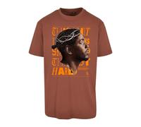 Mister Tee K-dot Oversize Short Sleeve T-shirt Marron XS Homme