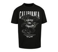 MT Upscale T-Shirt 'La Familia' gris / noir / blanc, Taille M