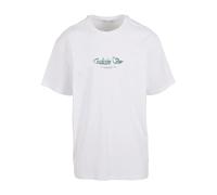 T-shirt oversize Mister Tee Pelea De Gallos Blanc XL