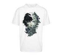 T-shirt oversize Mister Tee Puppet Master Heavy Blanc S
