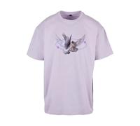 T-shirt oversize Mister Tee Vive la Liberte Violet S