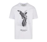 MJ Gonzales T-Shirt gris / noir / blanc, Taille XL