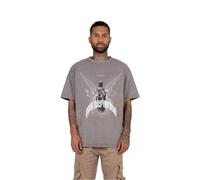 MJ Gonzales T-shirt Higher Than Heaven V.1 Acid Washed Heavy Oversize Tee Asphalt XS