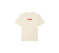T shirt oversize unisexe cois harder better faster stronger beige