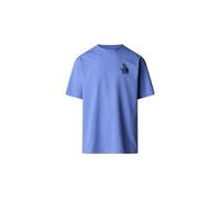 T shirt oversize unisexe the north face clean trails bleu