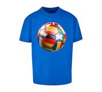 T-shirt oversize Upscale Football's coming Home Europe Tour Bleu M