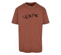 T-shirt oversize Upscale Giza Marron S