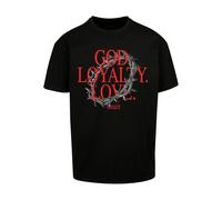 Mister Tee God Loyalty Love Oversize Short Sleeve T-shirt Bleu XS Homme